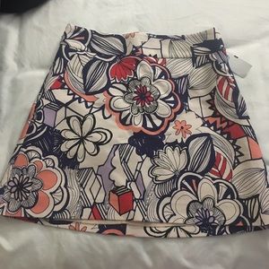 Express Floral Mini Skirt